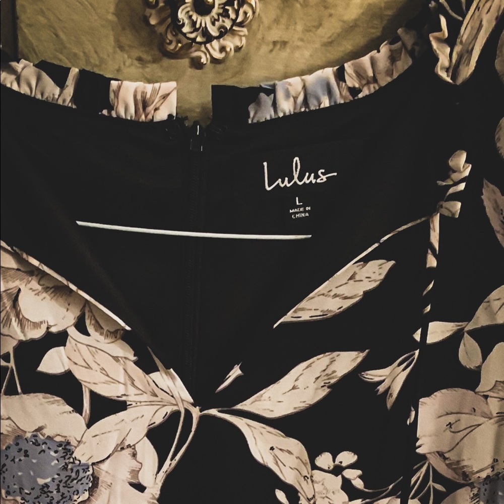 Lulus Floral Cocktail Dress